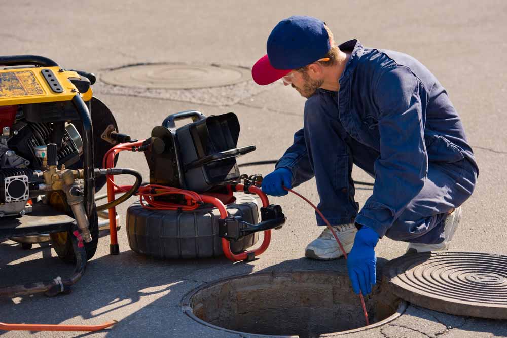Commercial sewer inspection St. Louis, MO