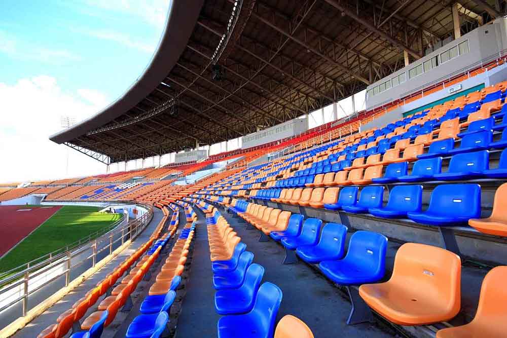 empty stadium