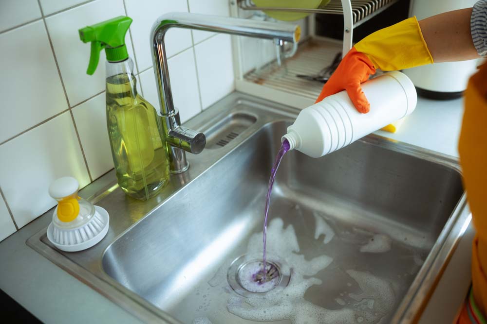 off-brand drain cleaner